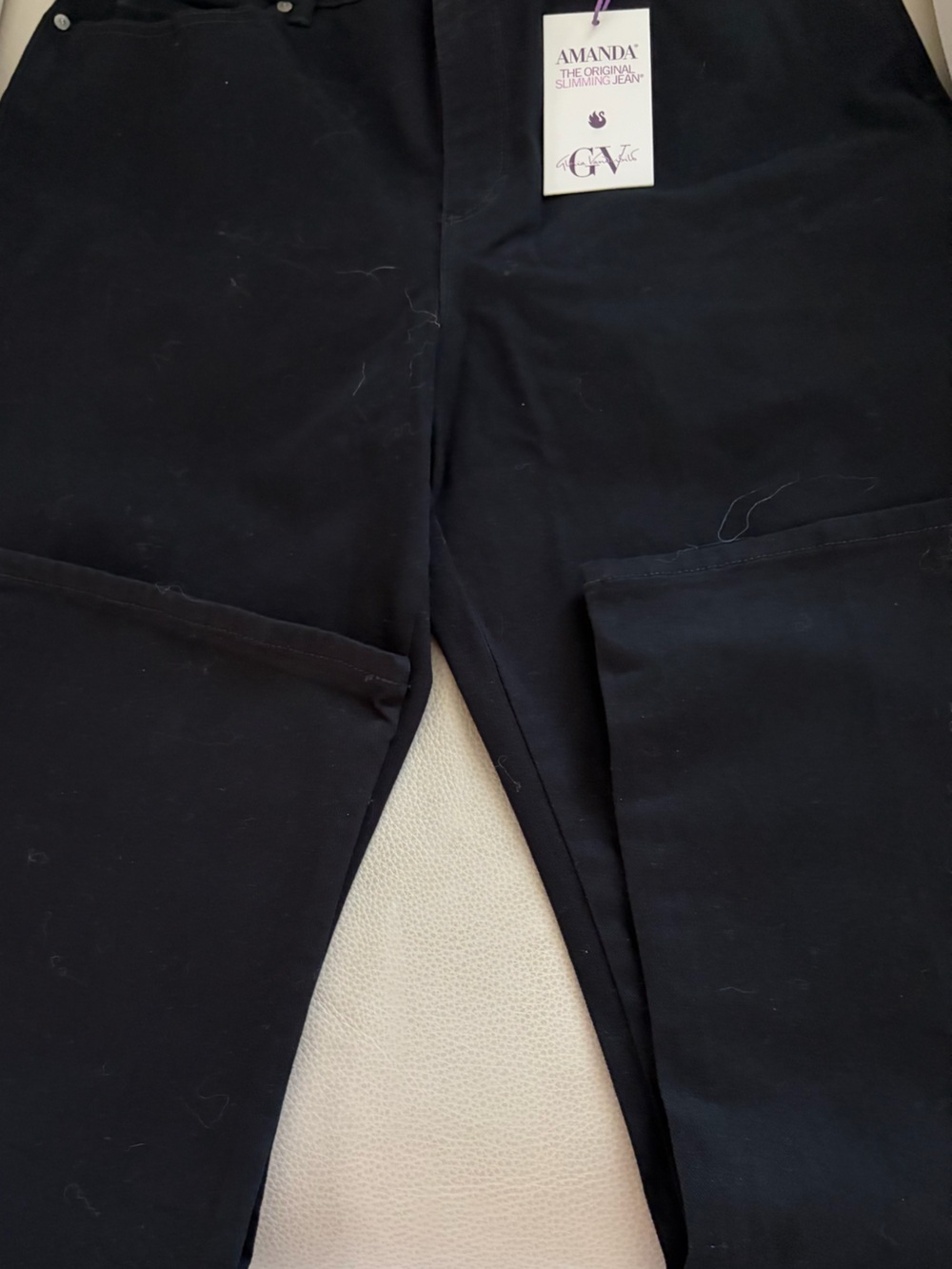 NWT Gloria Vanderbilt Original Slimming Straight-Leg Jeans